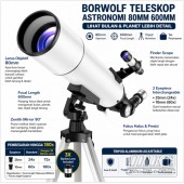 Teleskop Astron Raefraktor 80AZ