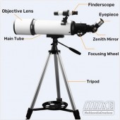 Teleskop Astron Raefraktor 80AZ