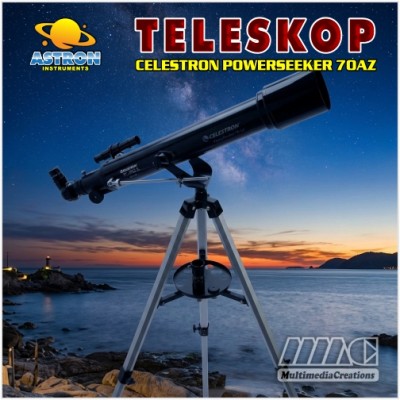 Teleskop Celestron Powerseeker 70AZ