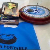 Qiswa Portable Pengukur Kiblat Matahari