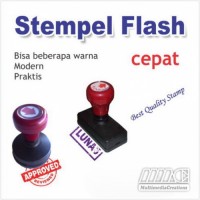 Jasa Stempel Warna Flash Layanan Kilat