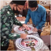 Kompas Kiblat Tipe Lipat Beber