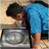 Sundial Mizwalah Pengukur Arah Kiblat Presisi 